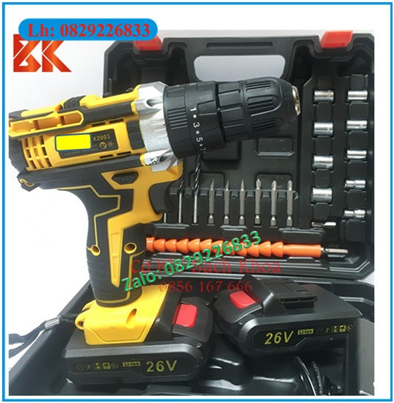 Máy khoan sạc pin DW26