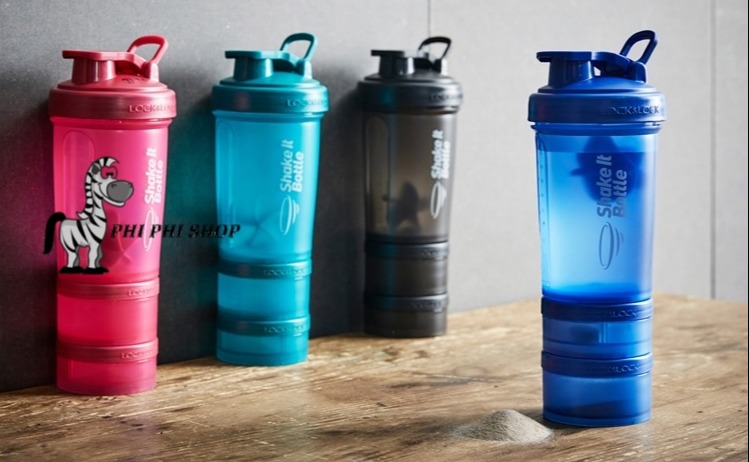 HÀNG VỀ-Bình Lắc SHAKE IT Lock-Lock 600ml HAP945