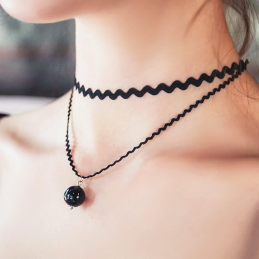 BỘ VÒNG CỔ CHOKER 12 CHI TIẾT