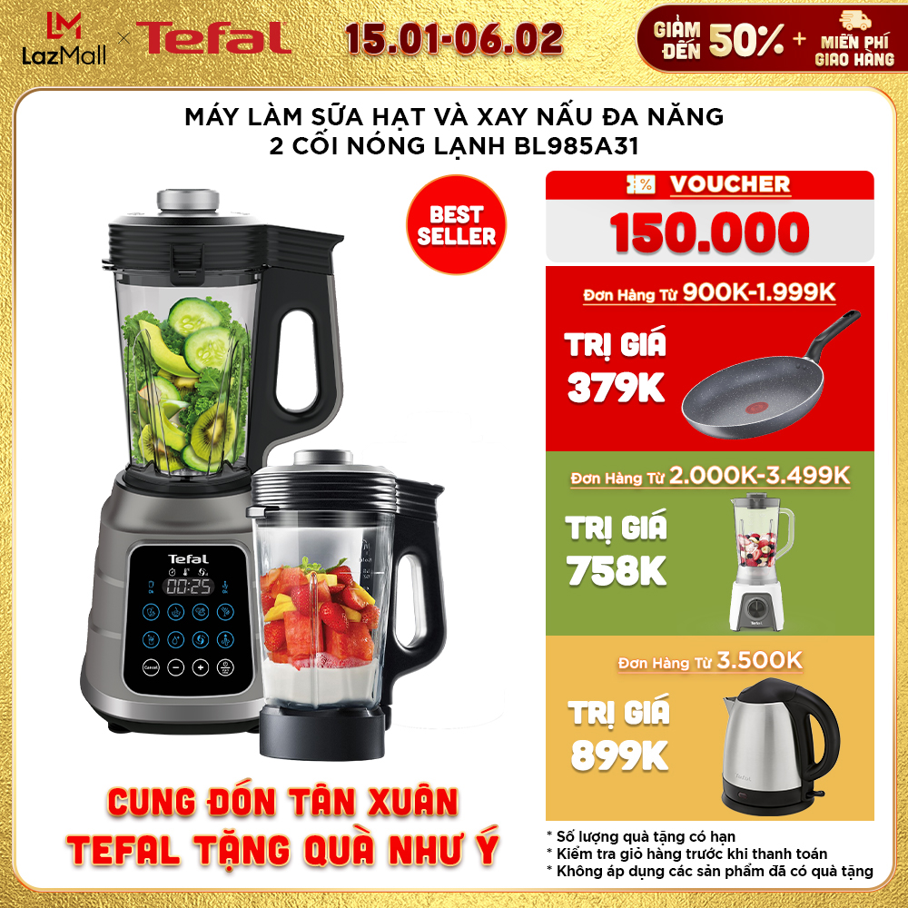 Máy xay sinh tố Tefal BL985A31 – 1300W – Hàng chính hãng