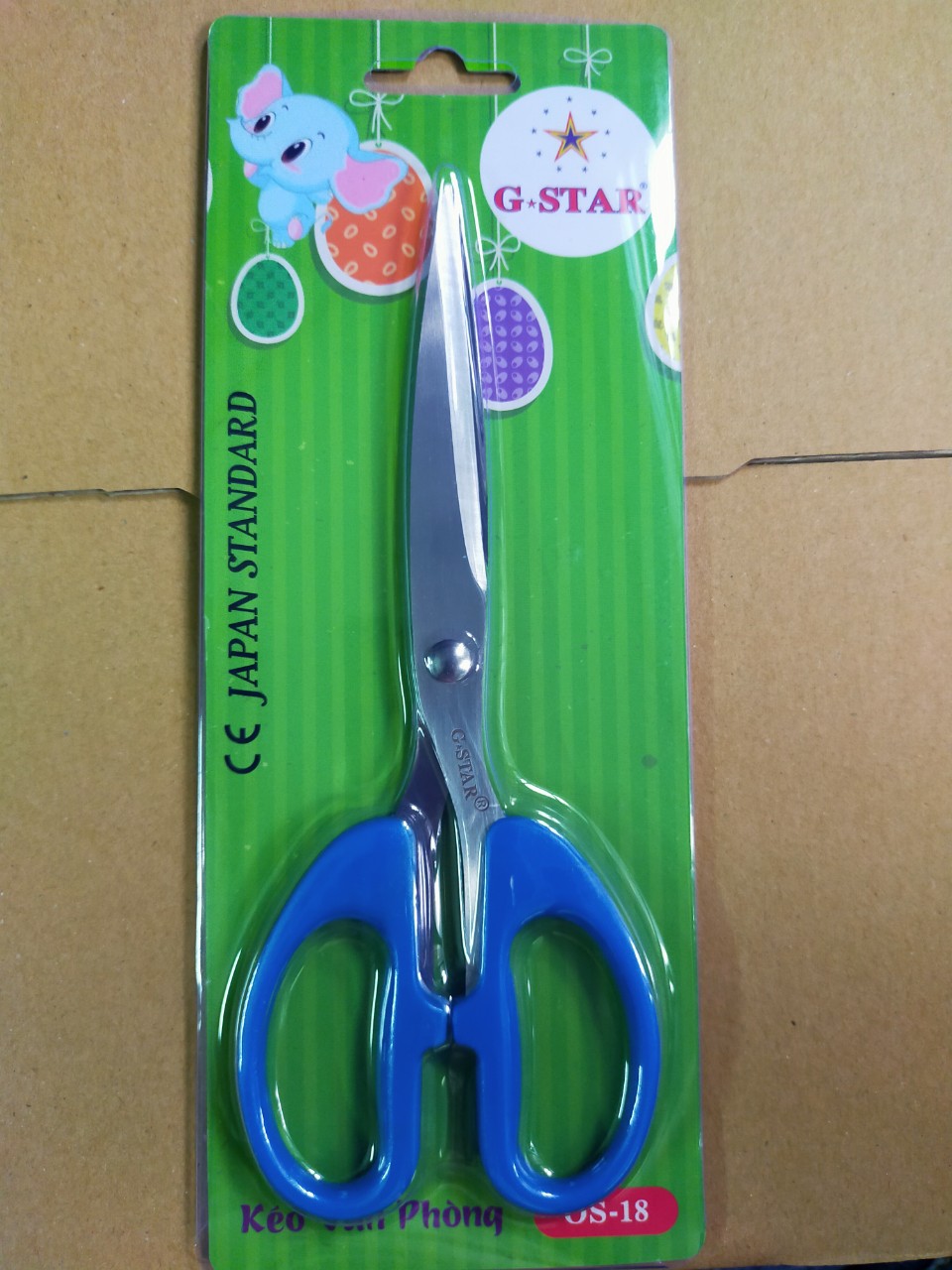 [HCM]KÉO VĂN PHÒNG CẮT GIẤY OS-18 HIỆU GSTAR