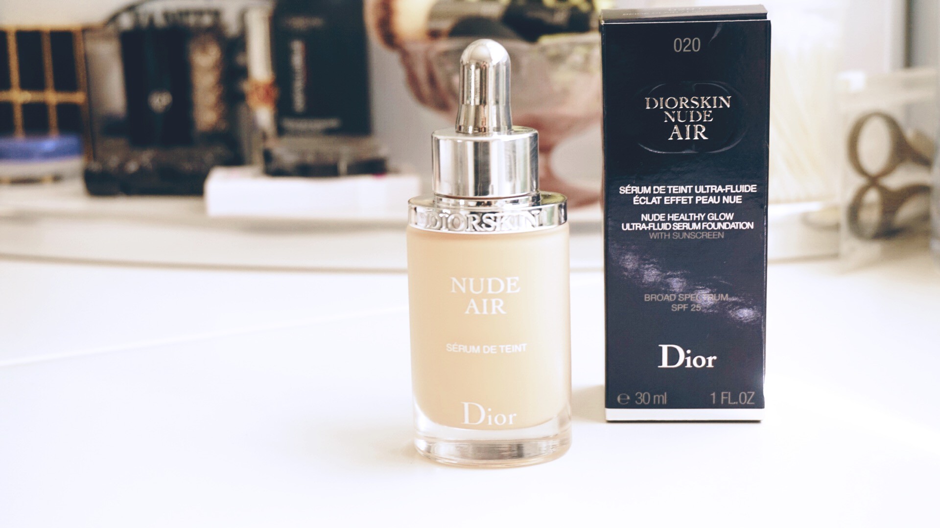 Review Dior Nude Air Serum de Teint  Fierybread