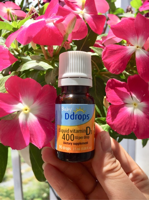 [HCM]Baby Ddrops Vitamin D3 90 Giọt Của Mỹ