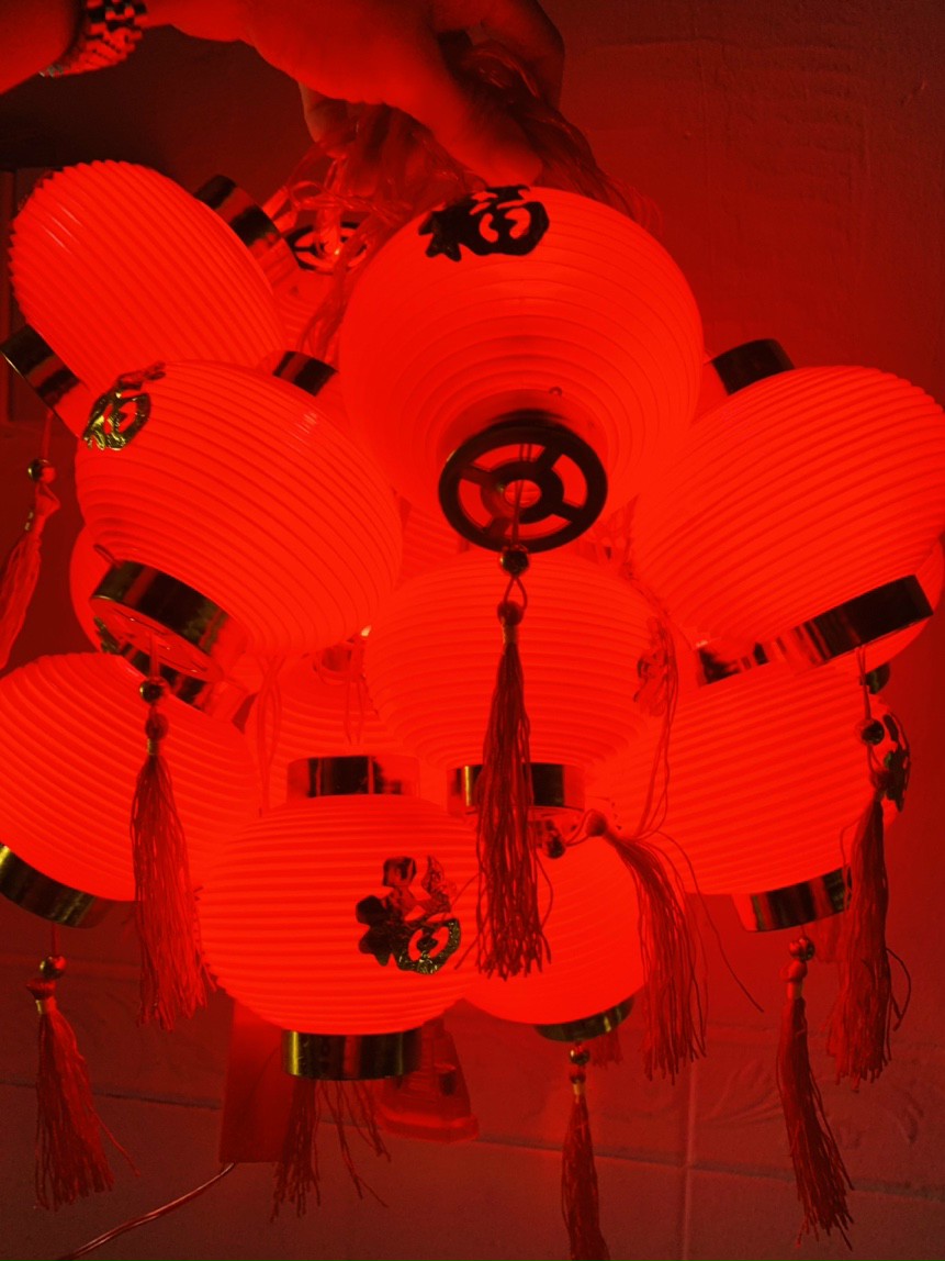 LỒNG ĐÈN ĐỎ TRANG TRÍ TẾT