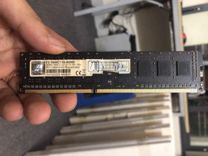 Ram gskill Ddr3 4gb bus 1600