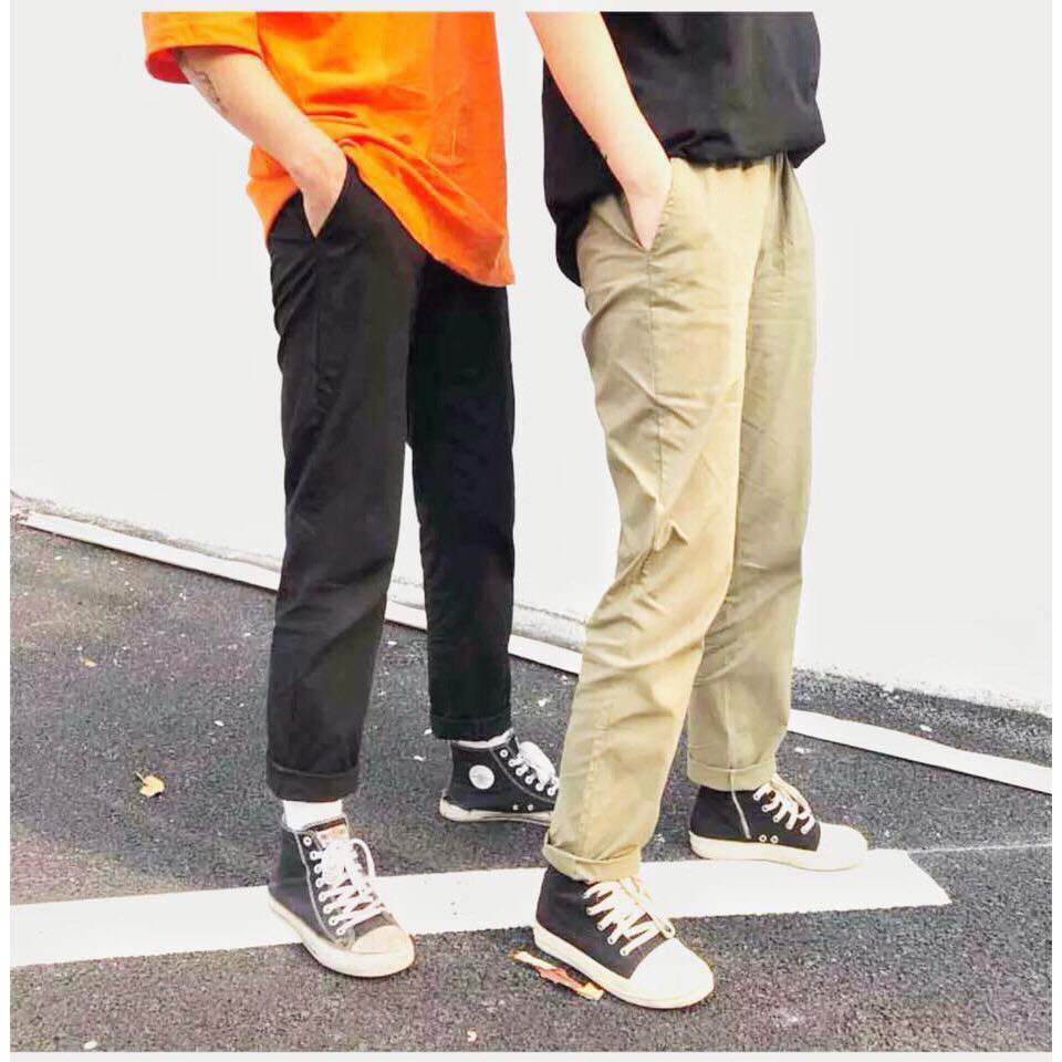 [HCM]VIDEO THẬT - Quần kaki unisex chất kaki  đủ size đủ màu [  CAM KẾT CHẤT DÀY DẶN - VIDEO - ẢNH THẬT CUỐI ]