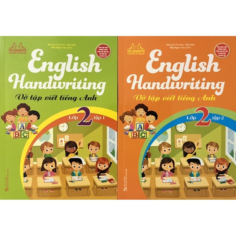 Sách - english handwriting - vở tập viết tiếng anh lớp 2