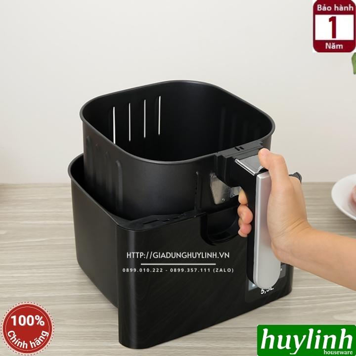 Nồi chiên không dầu Sharp KF-AF55EV-BK - Dung tích 5.5 lít