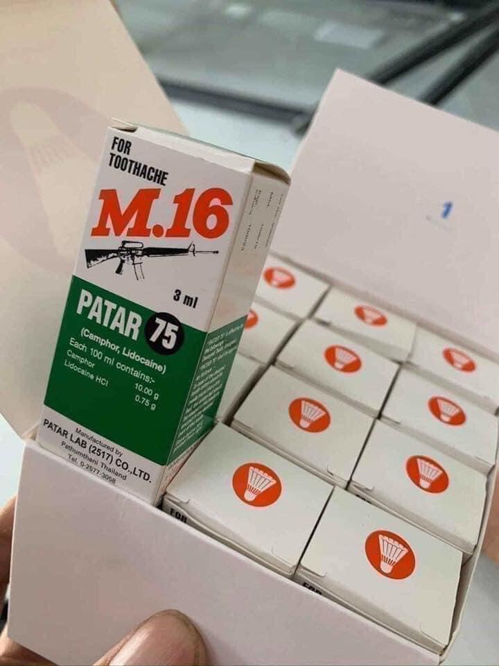 Dung dịch bôi sâu răng m16 thái lan
