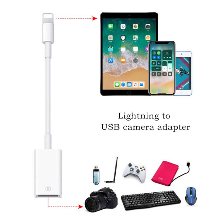 Cáp OTG kết nối bàn phím cho iPad, iPhone SIGATO SGT 0126