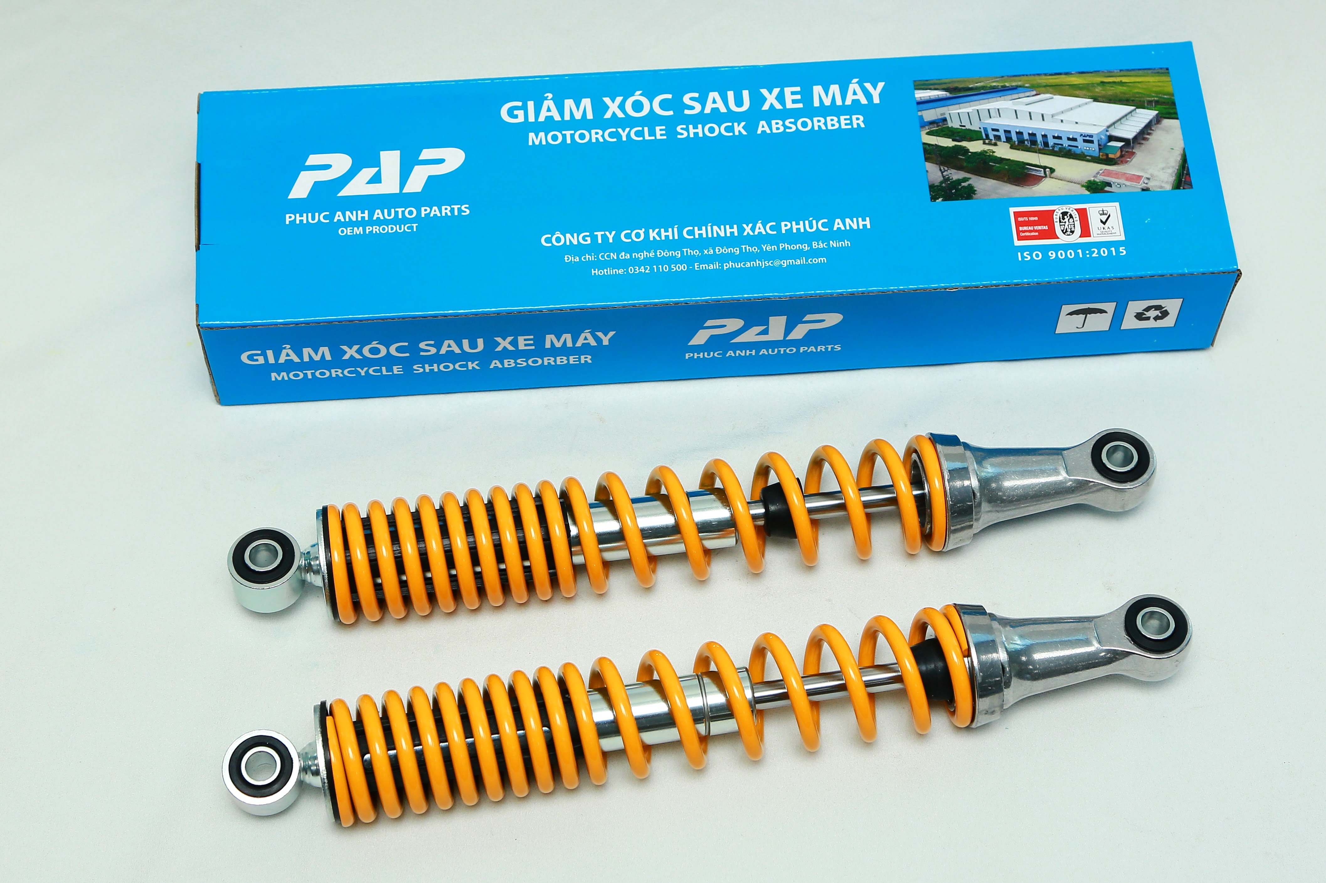 1 đôi Phuộc Giảm xóc sau xe máy WAVE 110S (110cc), ty phi 10,
