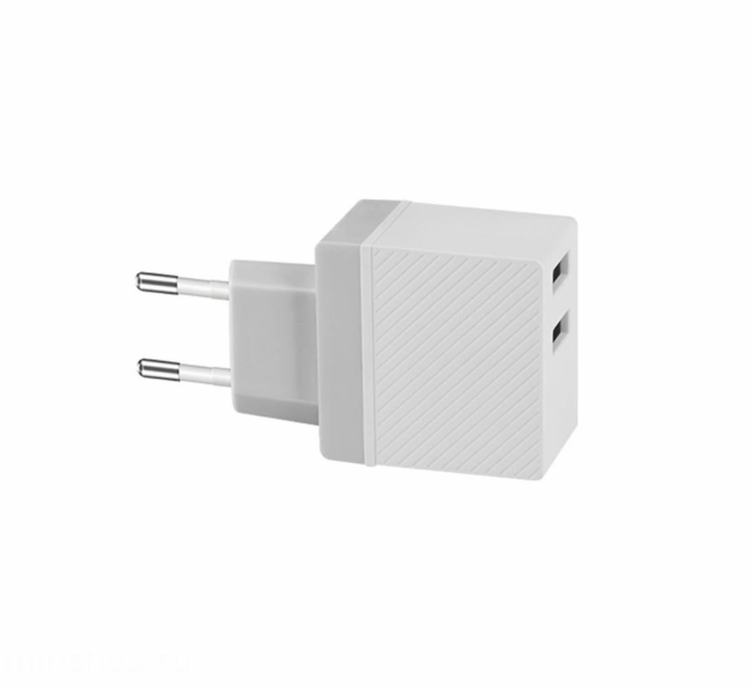 Cóc sạc Hoco Haoke C23A - 2 cổng USB - 2.4A (Màu Trắng)