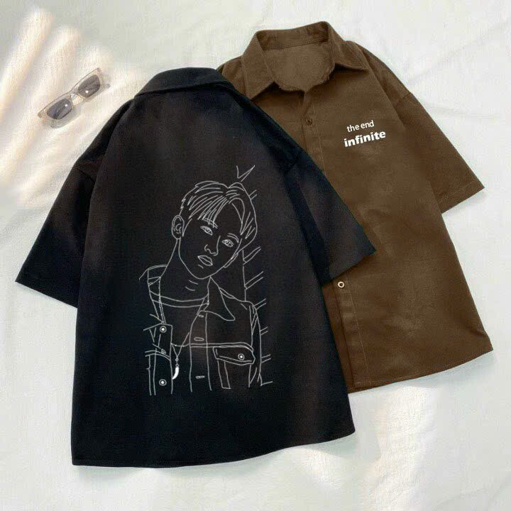 ÁO SƠ MI NAM NỮ PHONG CÁCH NĂNG ĐỘNG CÁ TÍNH MÀU SẮC BASIC
