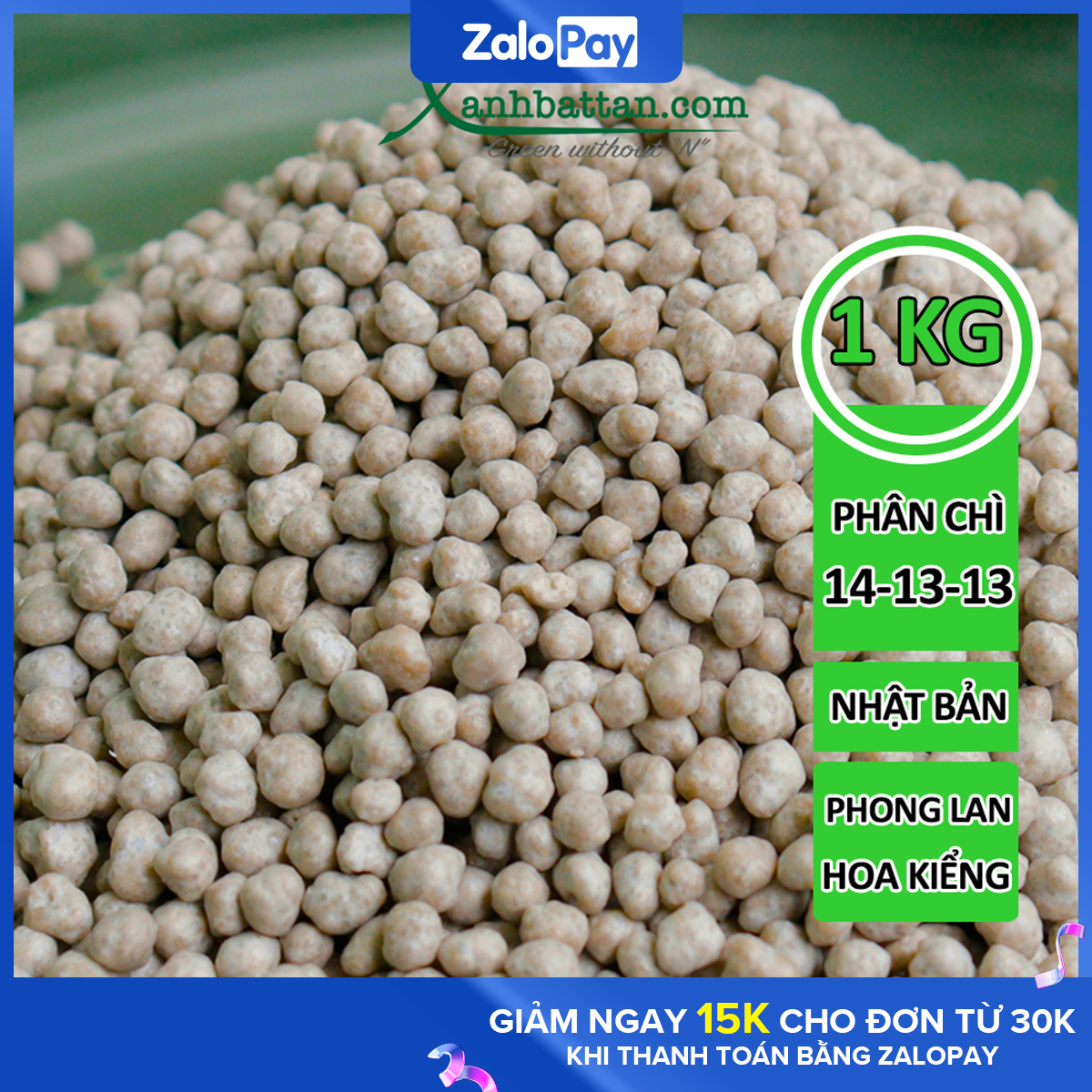 Phân Chì Nhật Cho Lan Hi-Control 14-13-13 Gói 1 Kg