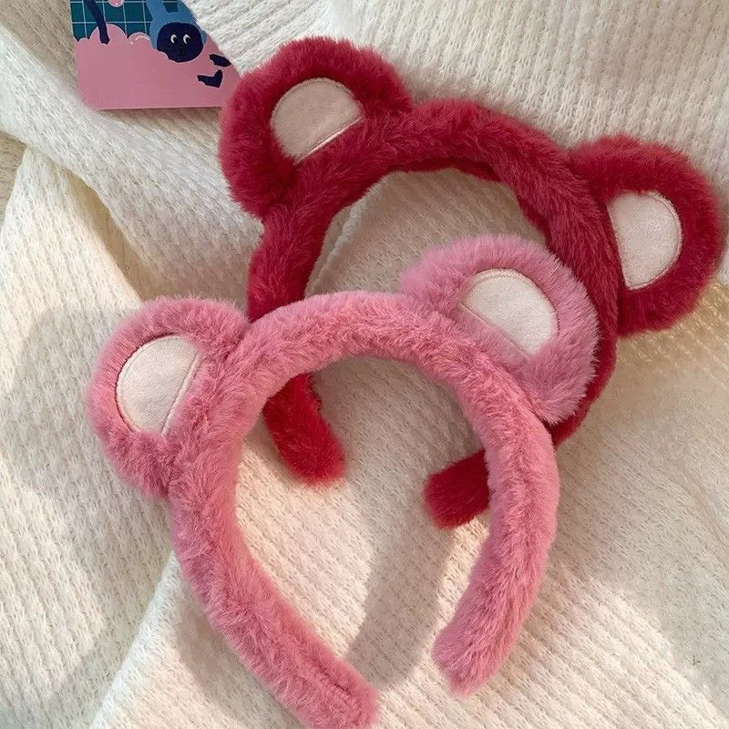 Băng đô cài tóc hình gấu dâu Lotso