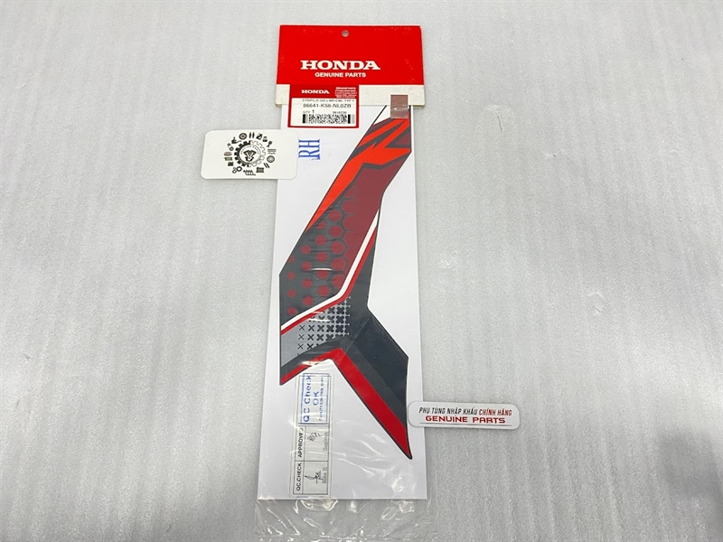 Bộ tem SONIC 150 ĐEN NHÁM 2021 (MÂM ĐEN) nhập Honda Indo
