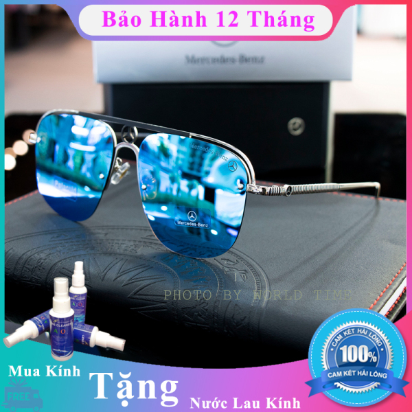 Giá bán Kính mát nam cao cấp Benz M1366 full box, thẻ bảo hành 12 tháng toàn quốc, tròng Polarized, chống chói, chống loá, chống tia UV400