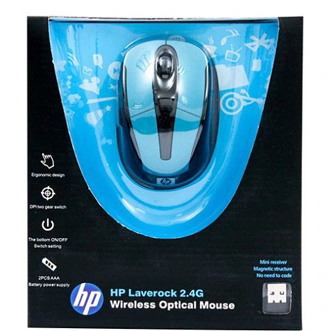Chuột máy tính không dây HP Laverock 2.4G