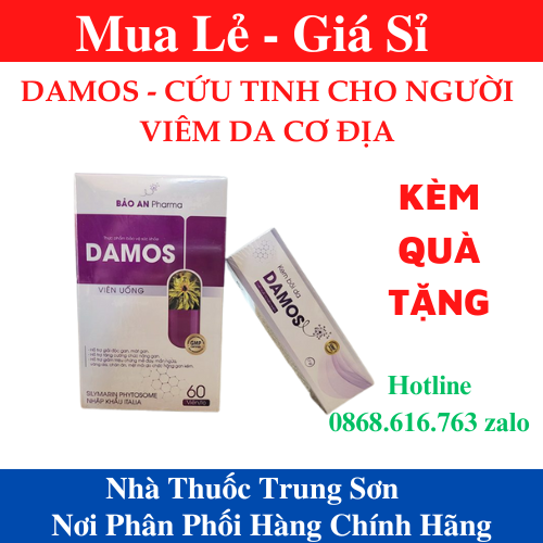 Damos - damos cứu tinh viêm da cơ địa chính hãng - sản phẩm an toàn hiệu quả - trung sơn 1