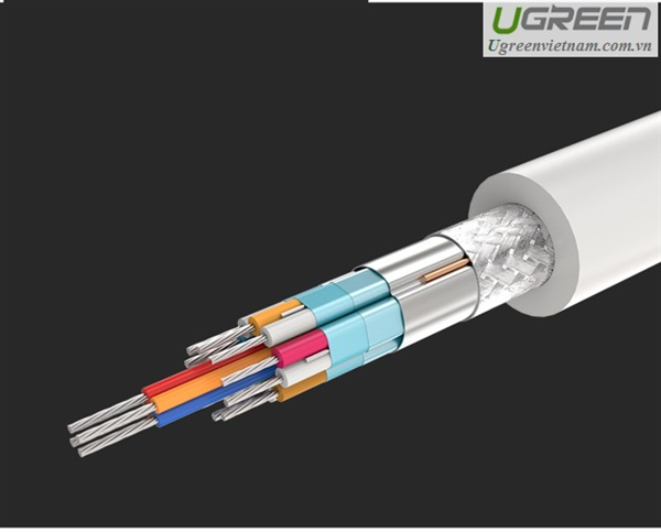 Cáp HDMI 2.0 siêu mỏng dài 0,5M hỗ trợ 4K, 3D  Ugreen 30475 cao cấp