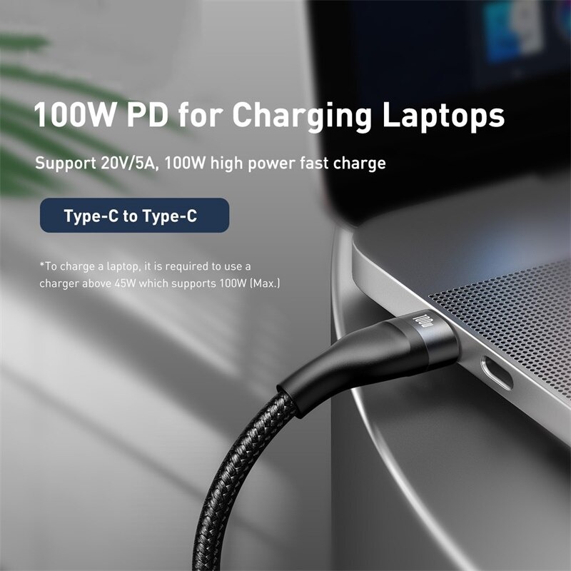Cáp sạc nhanh 3 đầu Baseus Flash Series 3in1 Plus (USB+ Type C to Micro+Lightning + Type C, 100W Quick Charge and Data C