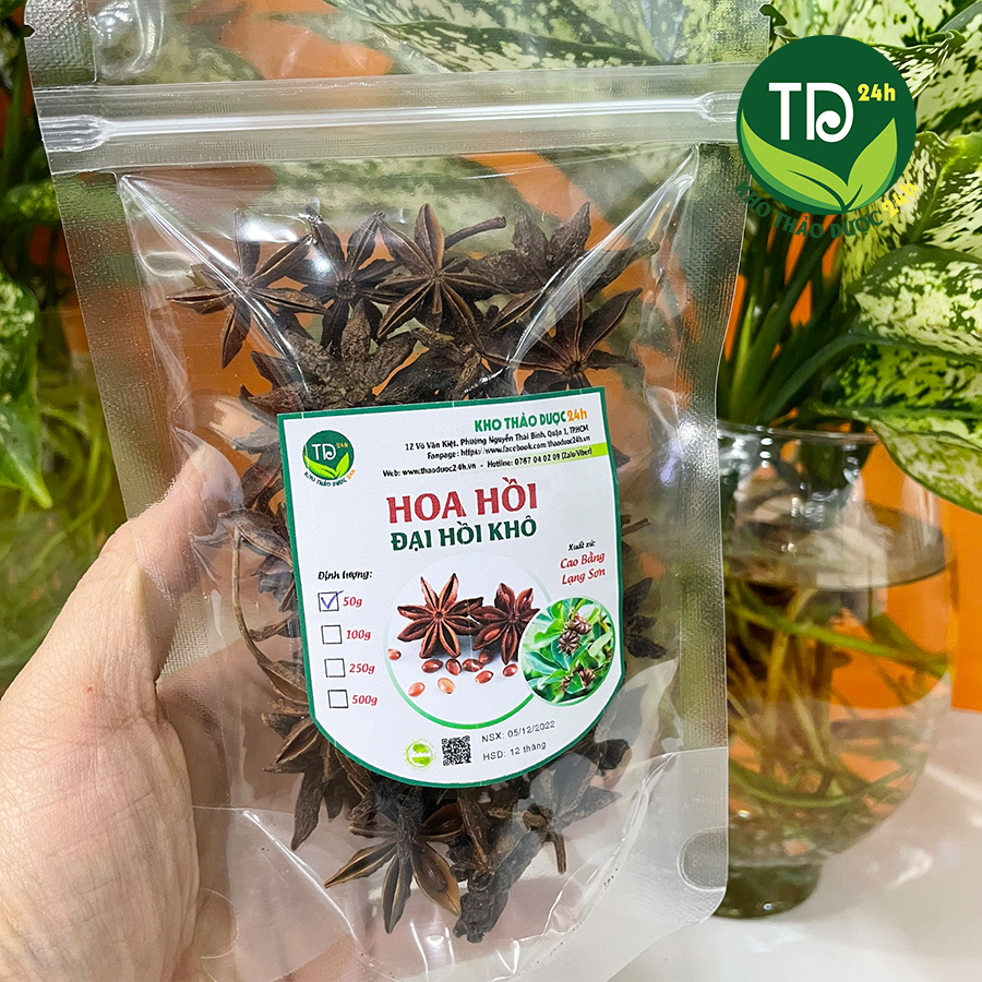 [1 kg] Hoa hồi (đại hồi), cánh lớn, thơm, sáng màu, 100% thiên nhiên, gia vị thơm ngon cho các món phở, cà ri, bò kho | Kho thảo dược 24h