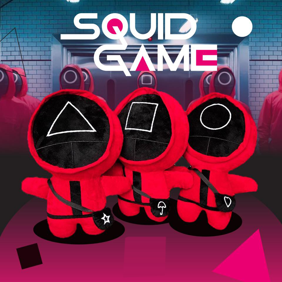 Gấu Bông Squid Game (Trò Chơi Con Mực) Cực Lạ Mắt 2 Size