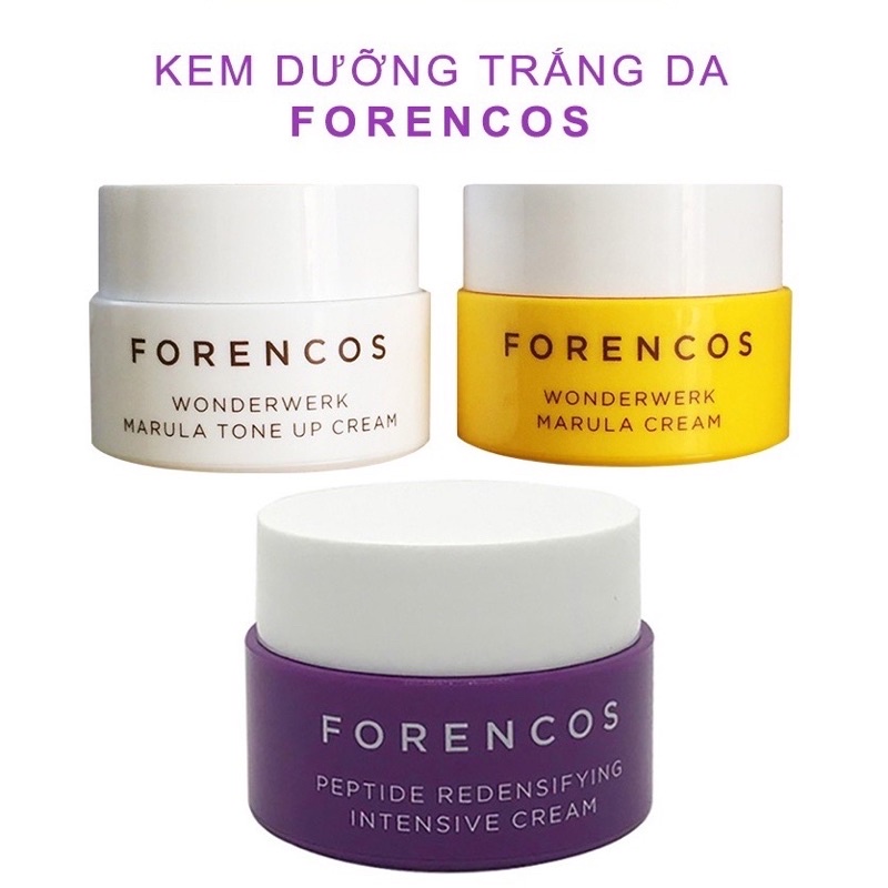 Kem Trắng Dưỡng Da Forencos mini 10ml