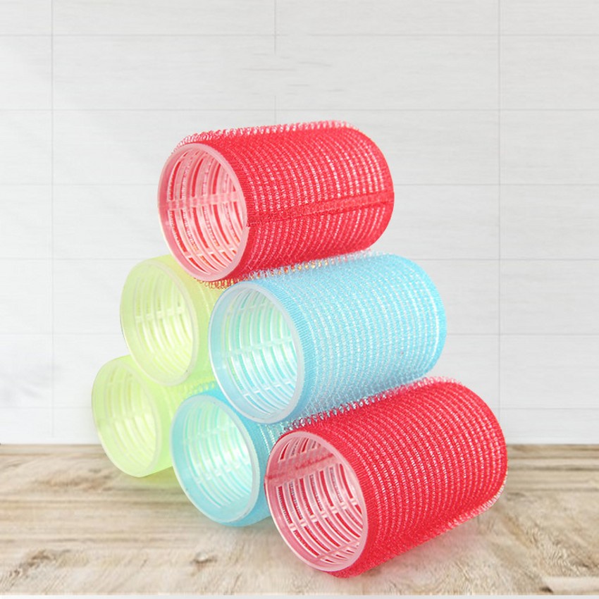 Lô cuốn uốn phồng tóc mái bằng nhựa tự dính tiện dụng