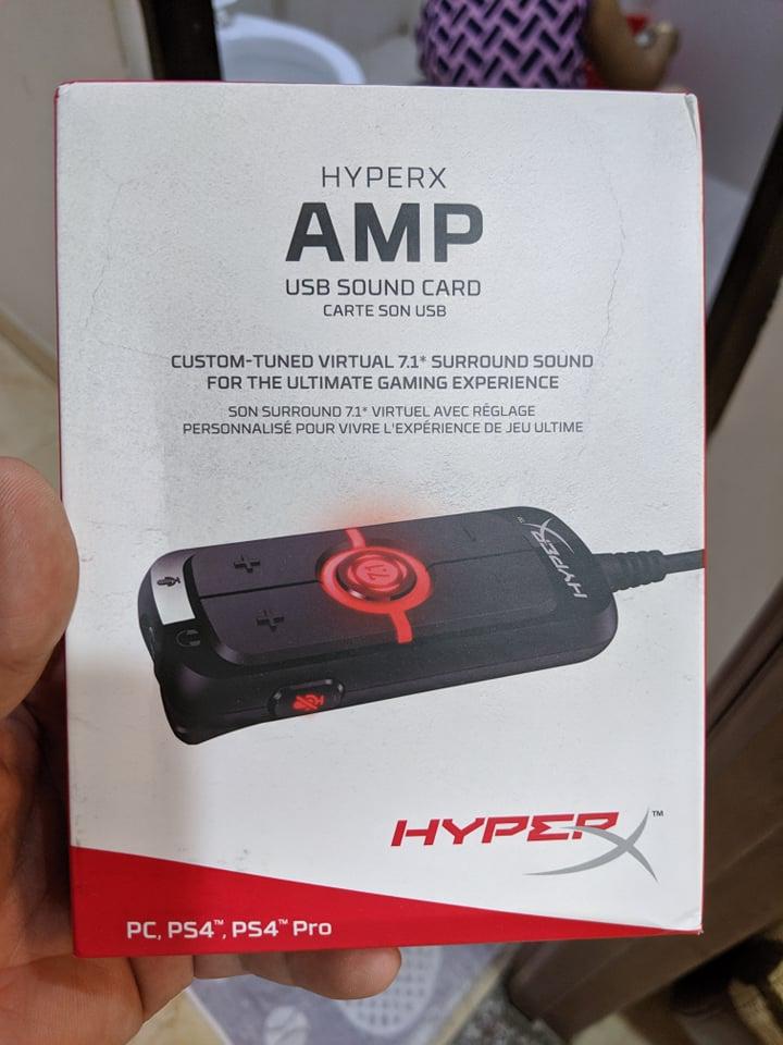 Soundcard giả lập 7.1 Kingston HyperX AMP