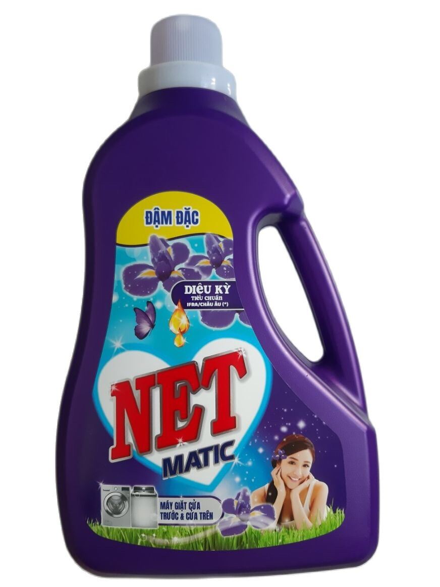 Nước giặt NET MATIC can 3.3kg siêu đậm đặc