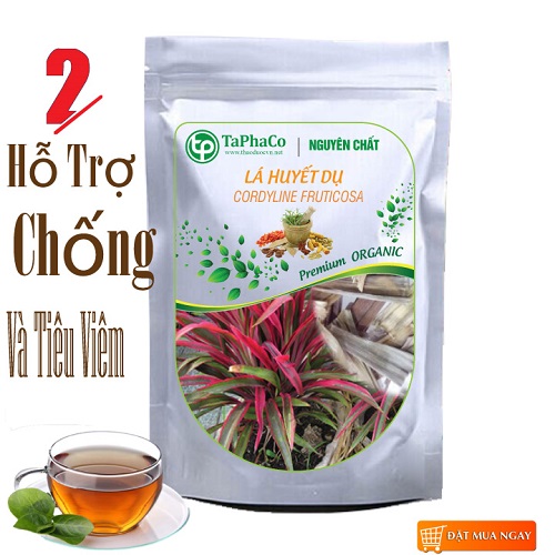 Lá huyết dụ sấy khô 500g - Thảo Dược Tấn Phát