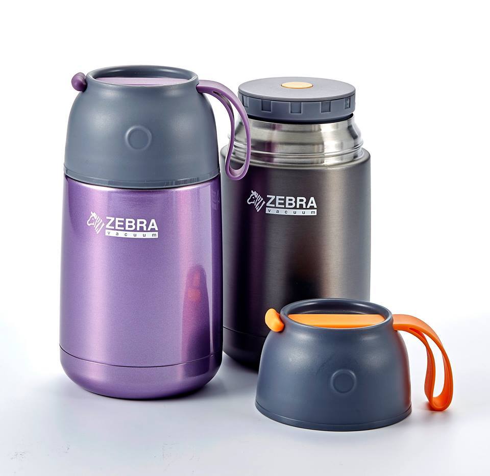 [HCM]Bình Ủ Cháo Zebra GIỮ NHIỆT Cao Cấp 650ML - 123006
