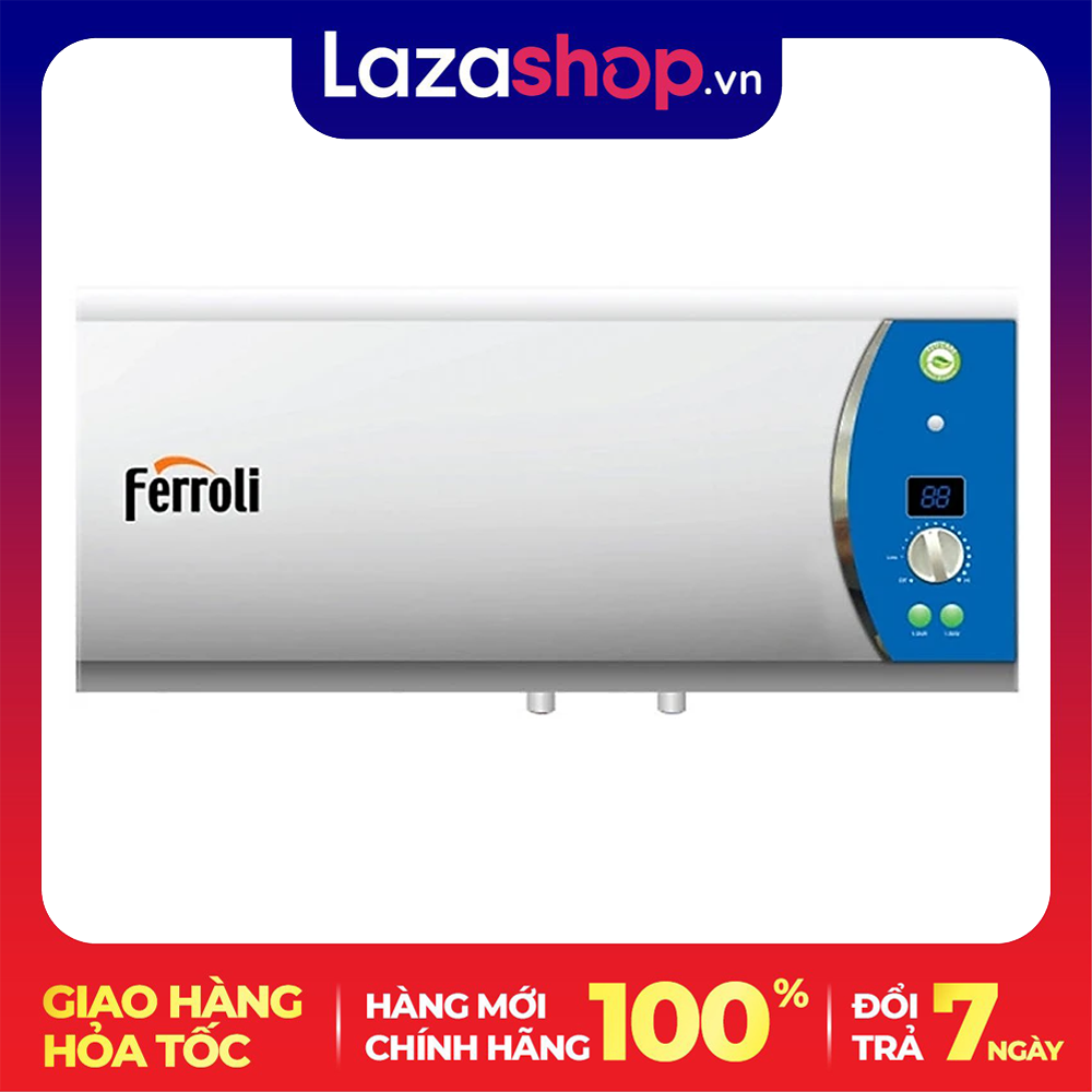 Máy tắm nóng gián tiếp ferroli verdi 15l ae -dung tích 15 lít công suất làm nóng 2500w nhiệt độ tối đa 75 độ c