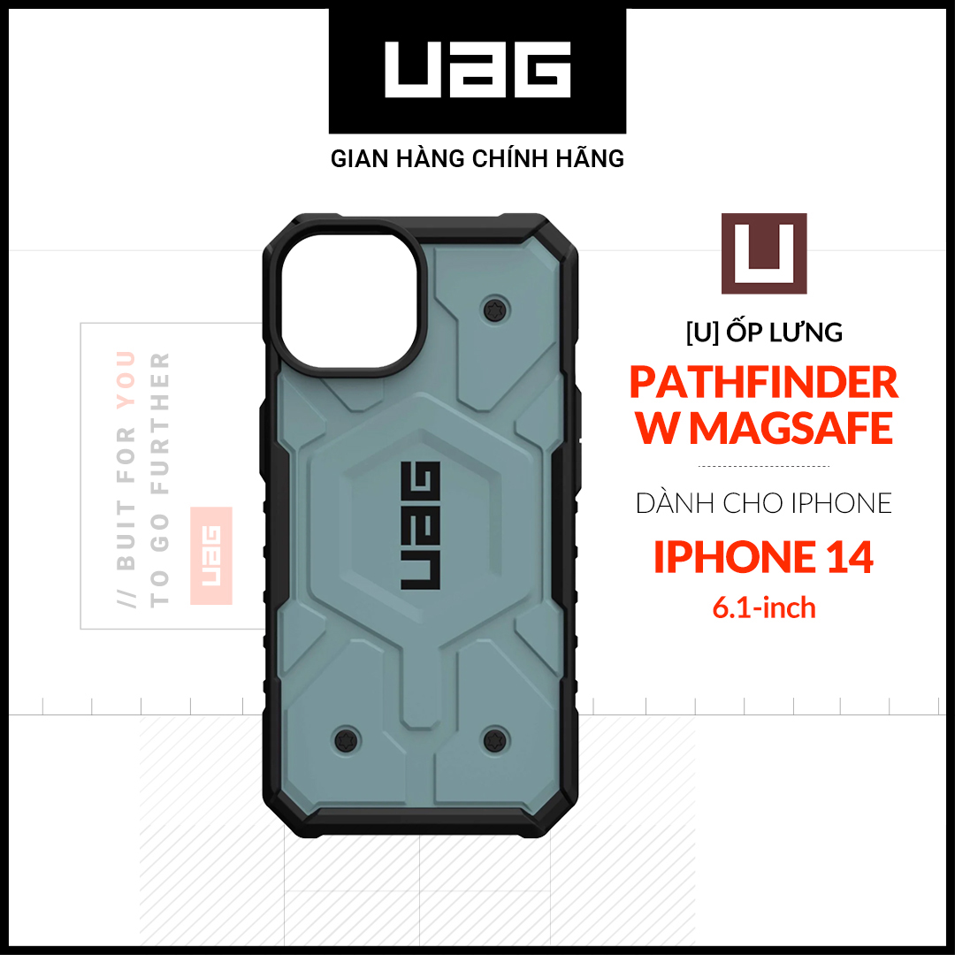 Ốp Lưng UAG PATHFINDER w MAGSAFE Cho iPhone 14 [6.1 INCH]