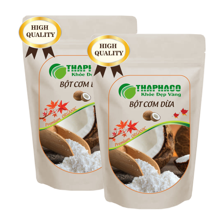 [1kg] Bột Cơm Dừa Nguyên Chất - Chuyên Dùng Để Nấu Các Món Ăn Thơm Ngon Và Bổ Dưỡng - Hàng Loại 1 Chất Lượng Cao