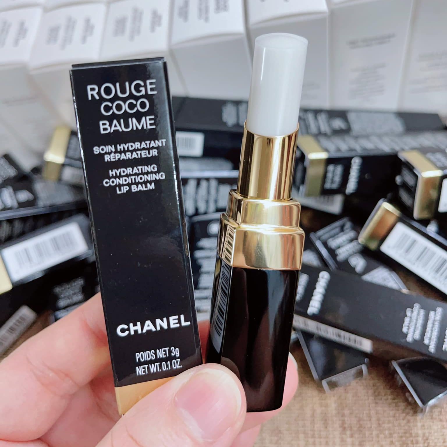 Fullbox / fullsize - son dưỡng chanel rouge coco baume
