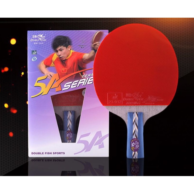 [Lấy mã giảm thêm 30%]Vợt bóng bàn Song Ngư Double Fish 5A-C ( 1 đổi 1trong vòng 7 ngày )