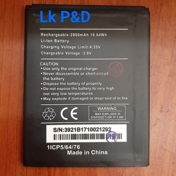 Pin điện thoại Wiko K400