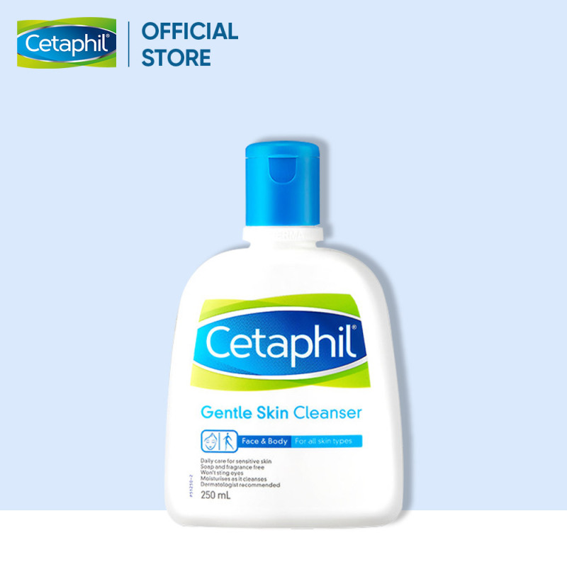 Sữa rửa mặt làm sạch dịu nhẹ không xà phòng Cetaphil Gentle Skin Cleanser 250ml nhập khẩu