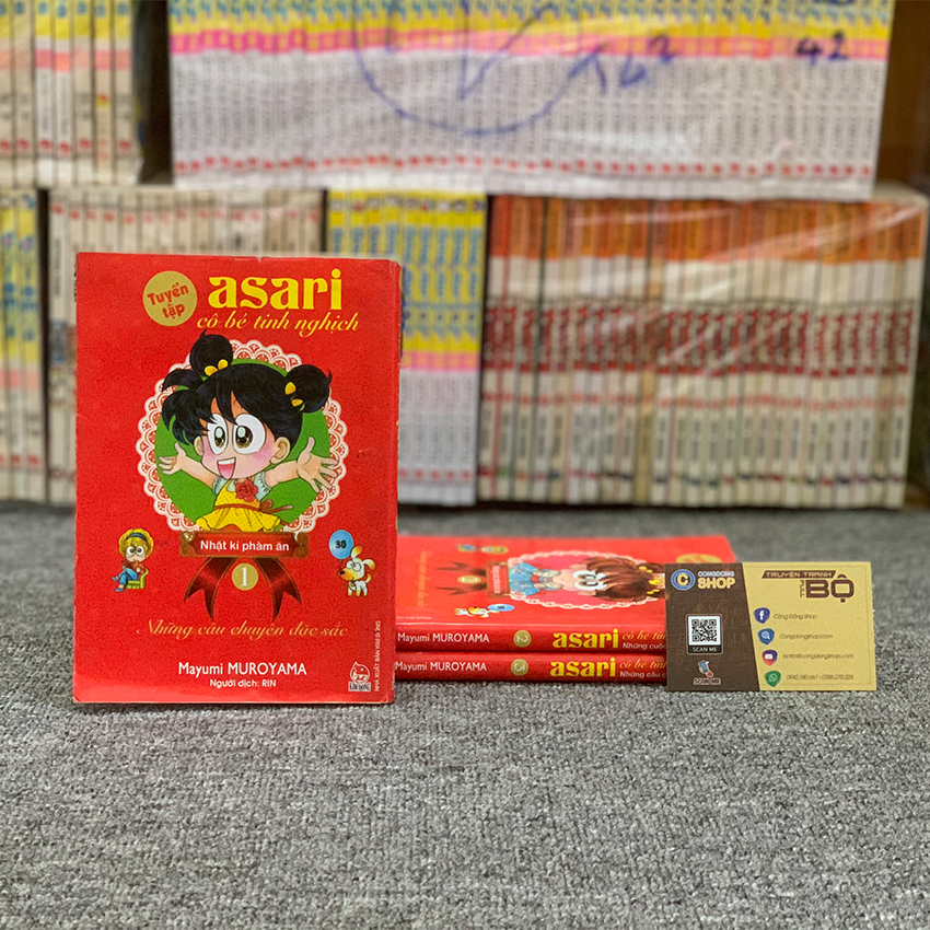 Tuyển Tập Asari Cô Bé Tinh Nghịch - Sách truyện Full bộ