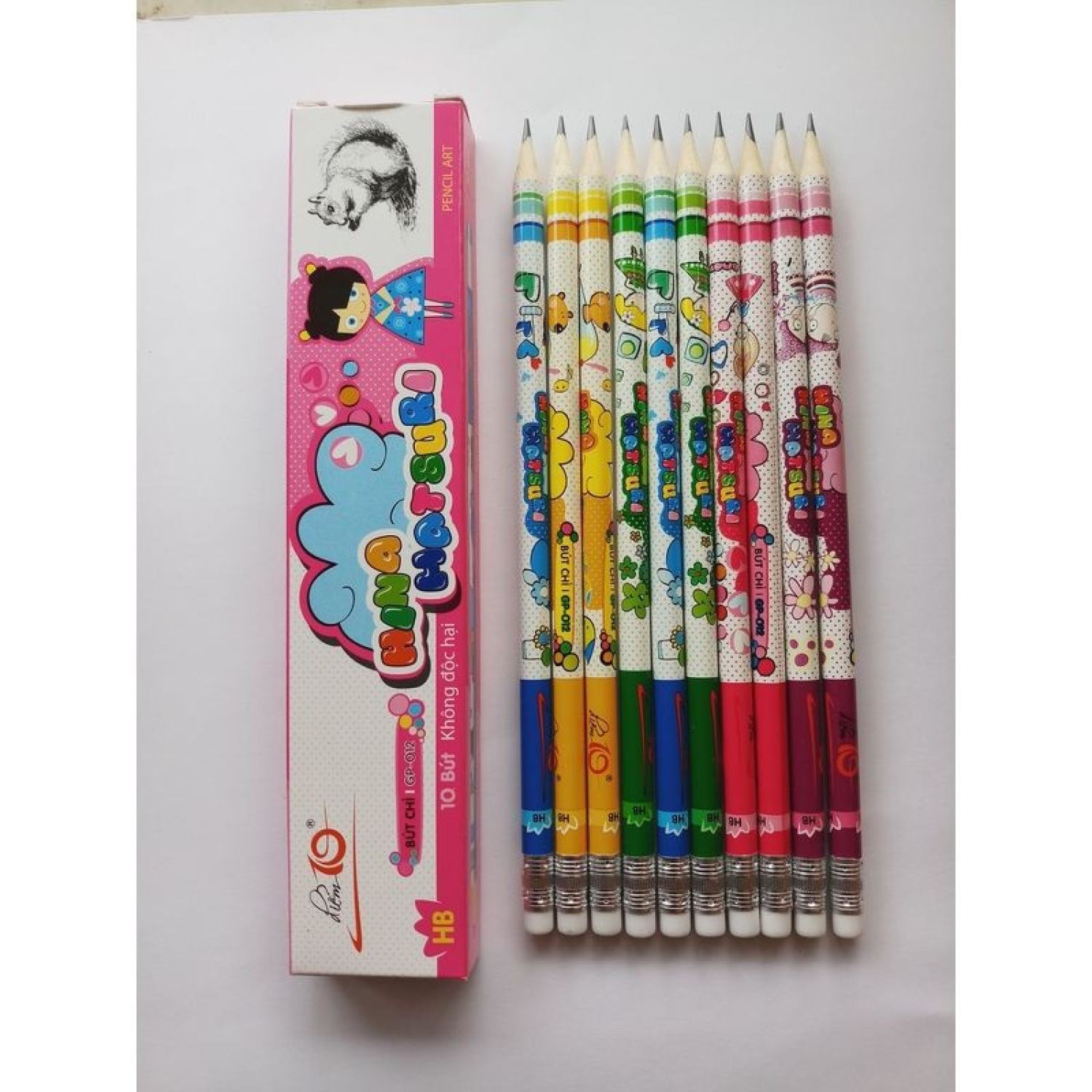 Bút Chì Gỗ Thiên Long - Điểm 10 GP-012