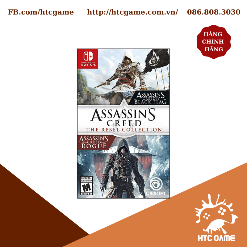 Game Assassins Creed: The Rebel Collection - Nintendo Switch