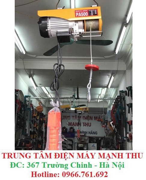 Máy tời điện 500kg