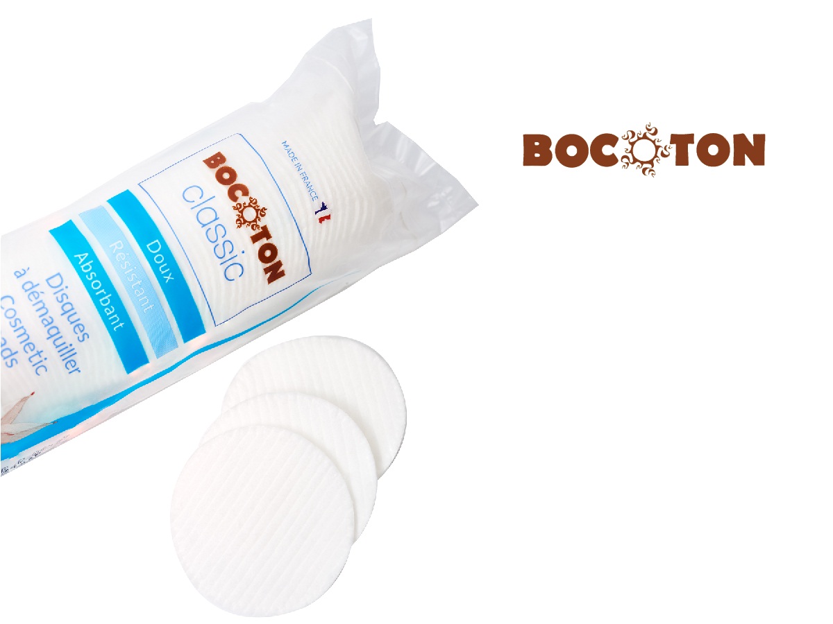 Bông tẩy trang bocoton Classic Pháp 80 miếng