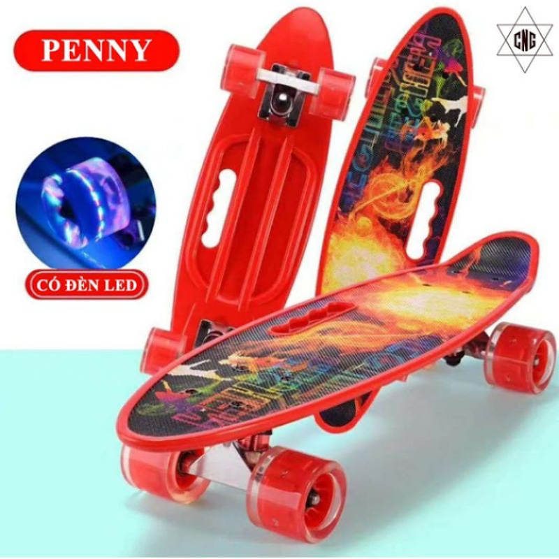 Mua Ván trượt Skateboard keentore Penny cầm tay nhiều màu có đèn led