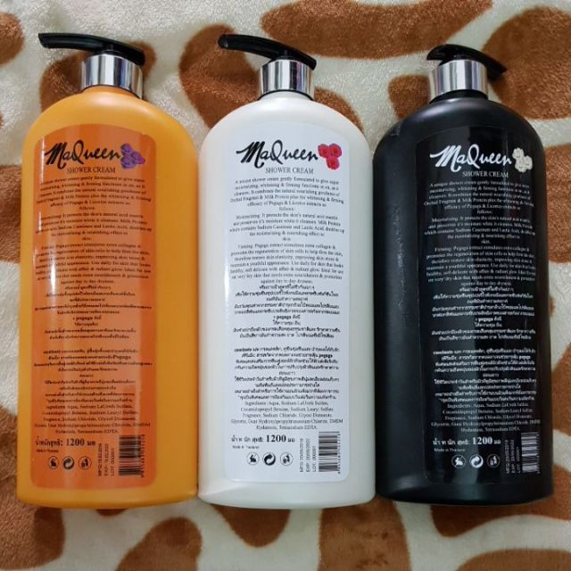 Chai (1200ml) Sữa tắm Maqueen Thái Lan (Date: 36 tháng)