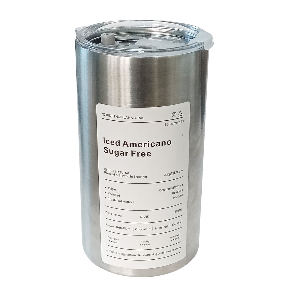 [Quà tặng không bán] Ly inox cao cấp 600ml