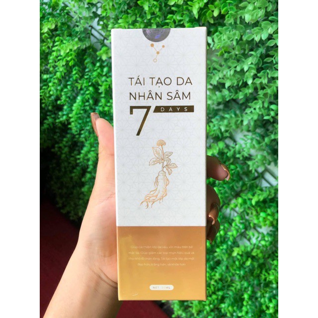 Tái Tạo Da Nhân Sâm Ginseng Solution 7 Days