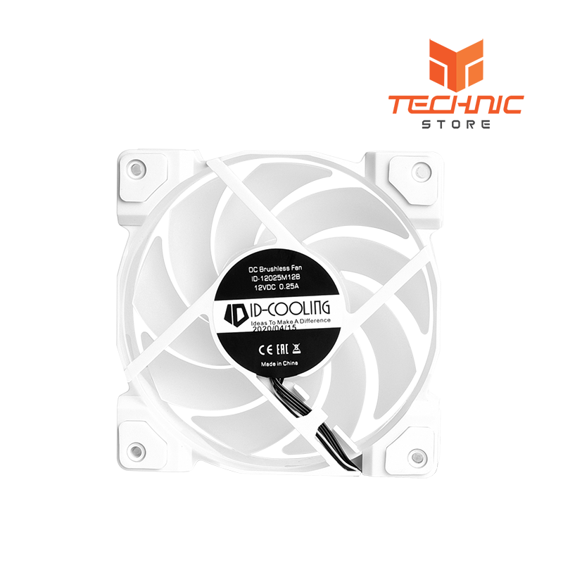 Quạt tản nhiệt ID-Cooling DF-12025-ARGB SNOW